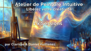 Atelier découverte - Peinture Intuitive<br>1 x Session (une journée)