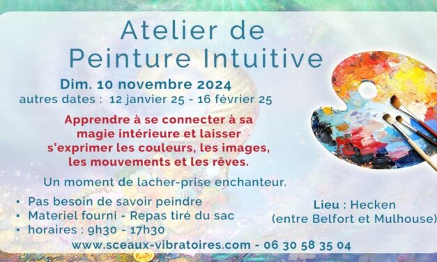 Ateliers de peintures Intuitives